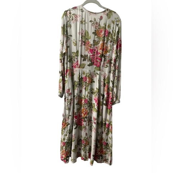 Laurie Felt Pink and Green Floral Dress - Picture 4 of 6